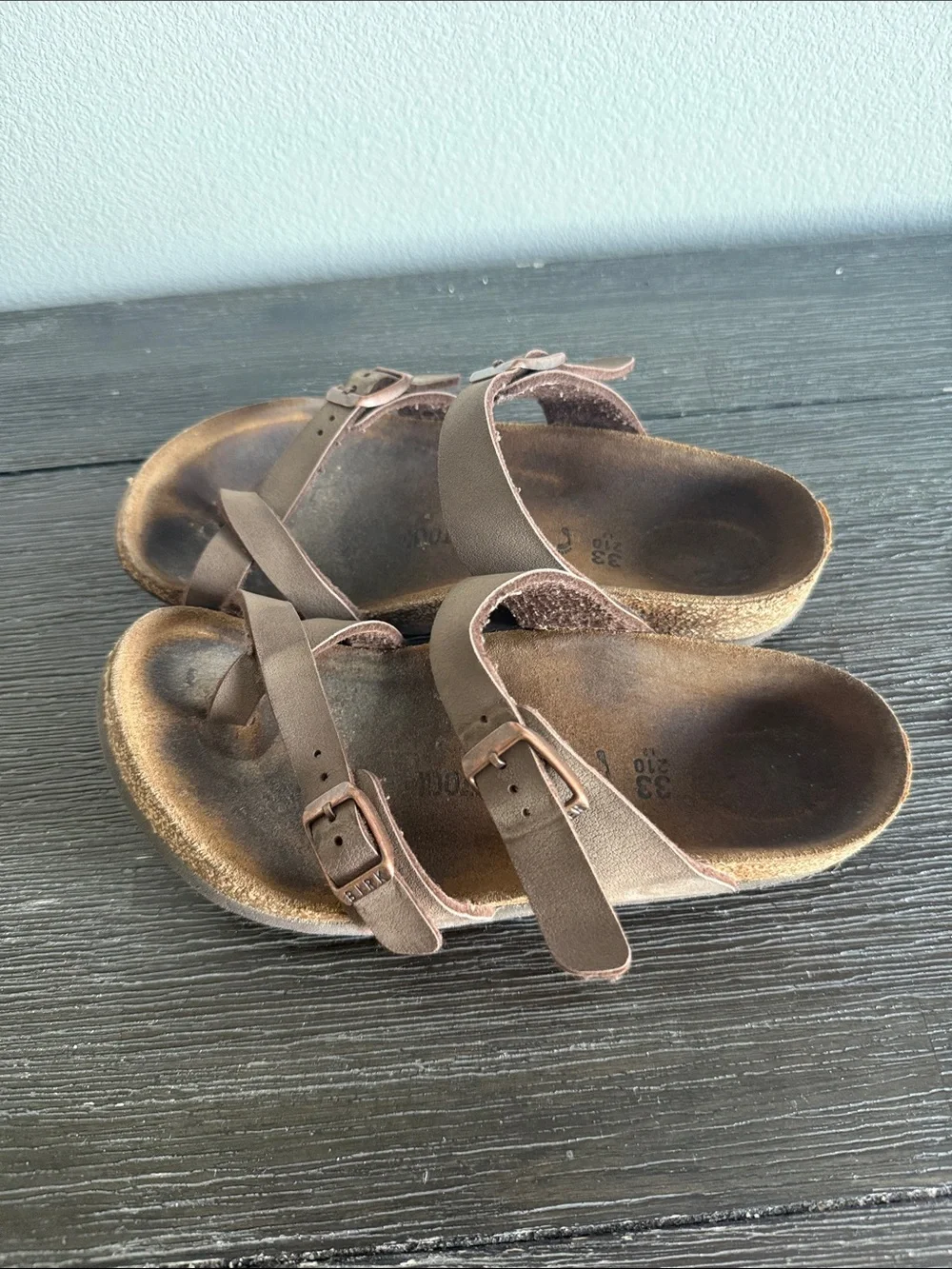 Birkenstock kids brown